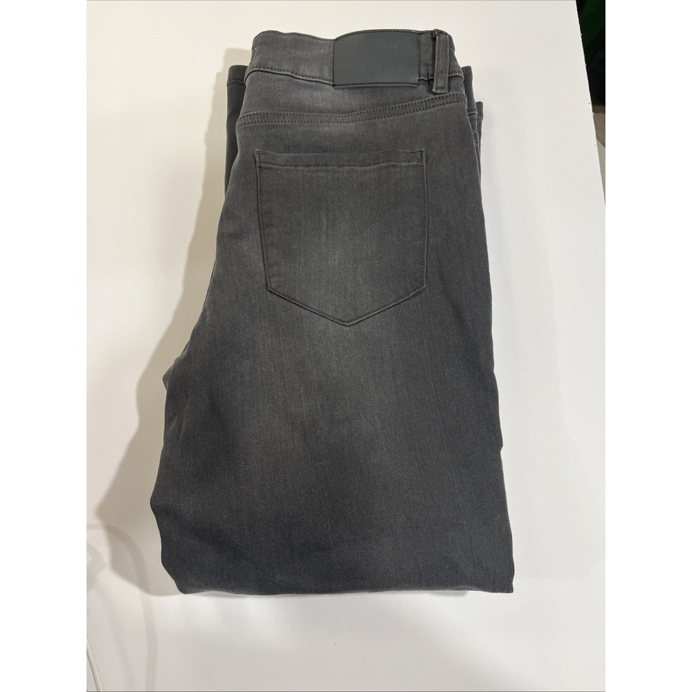 Tahari Mid Rise Ankle Skinny Jeans Women Sz 10/30 Gray Stretch Denim 30X27 - Picture 4 of 6